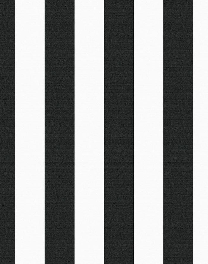 'Candy Stripe' Wallpaper by Wallshoppe - Onyx