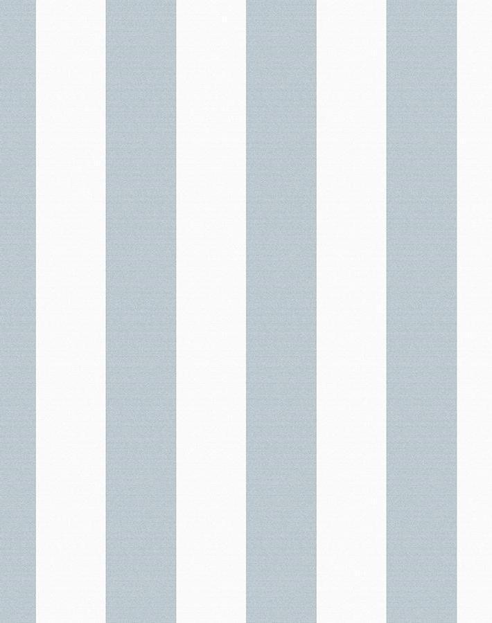 'Candy Stripe' Wallpaper by Wallshoppe - Silver