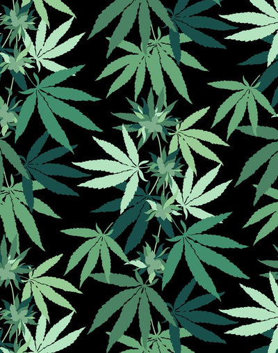 'Cannabis' Wallpaper by Nathan Turner - Onyx