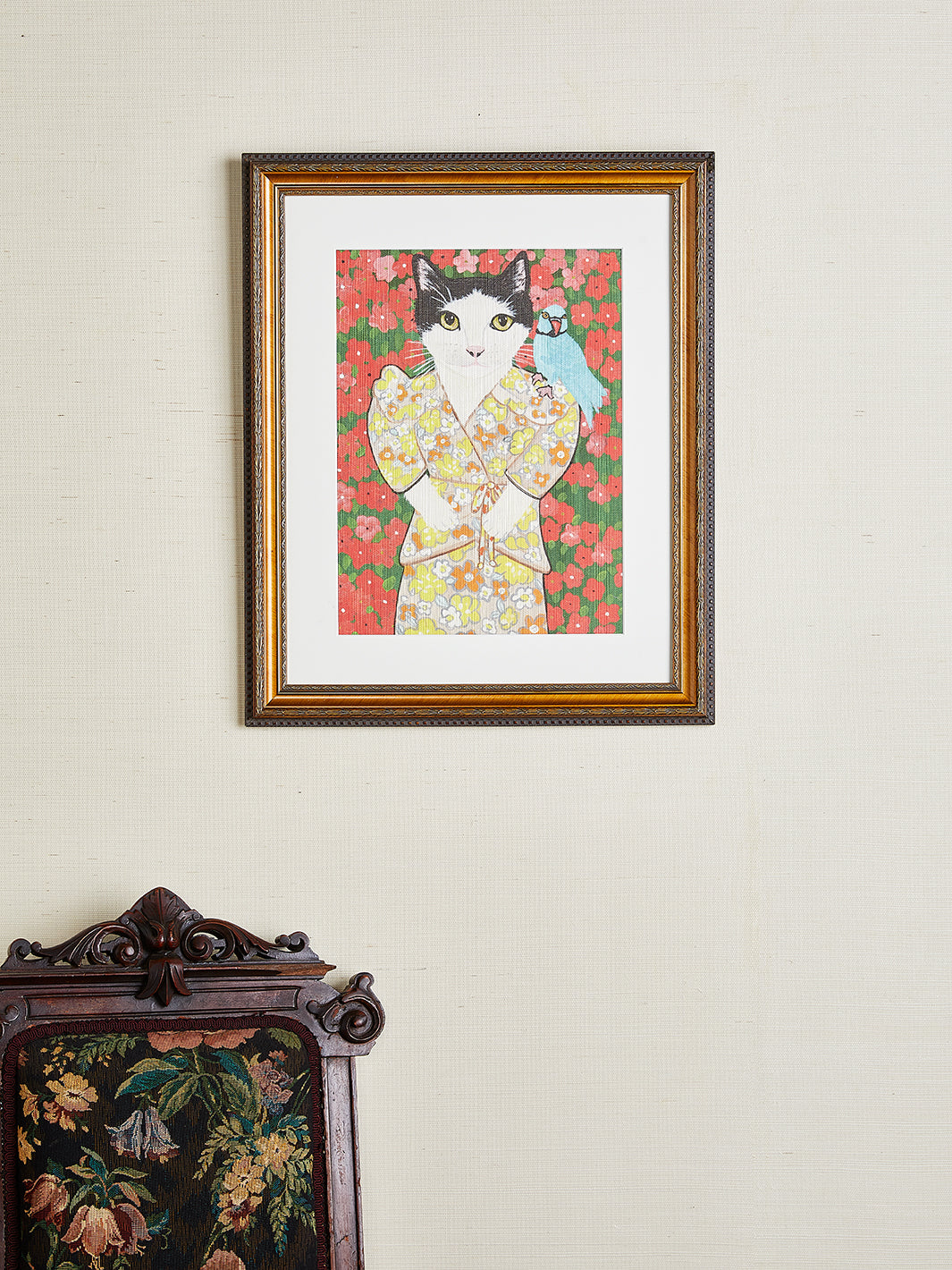 'Batty Is In Style' by Carly Beck Art Print