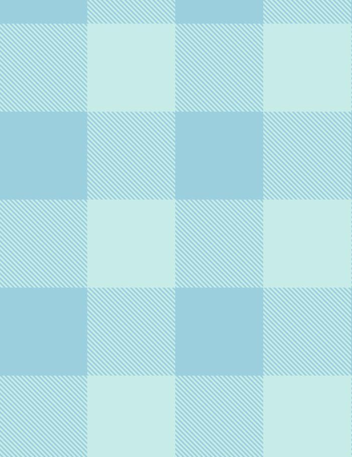 'Check Baby Check' Wallpaper by Wallshoppe - Soft Blue