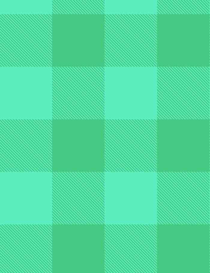 'Check Baby Check' Wallpaper by Wallshoppe - Spring Greens