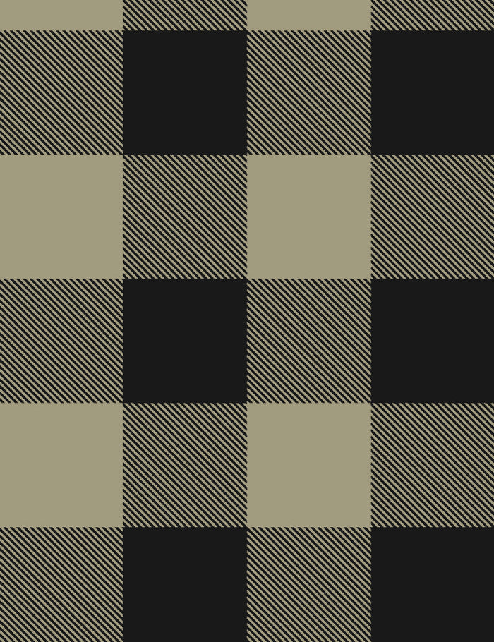 check-baby-check-black-tan