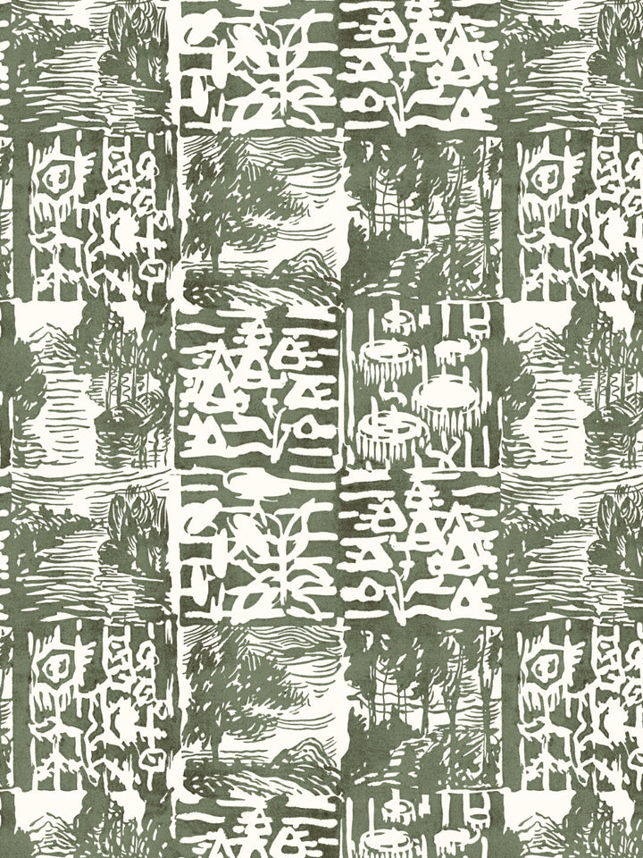 checkerboard-block-print-wallpaper-chris-benz-green