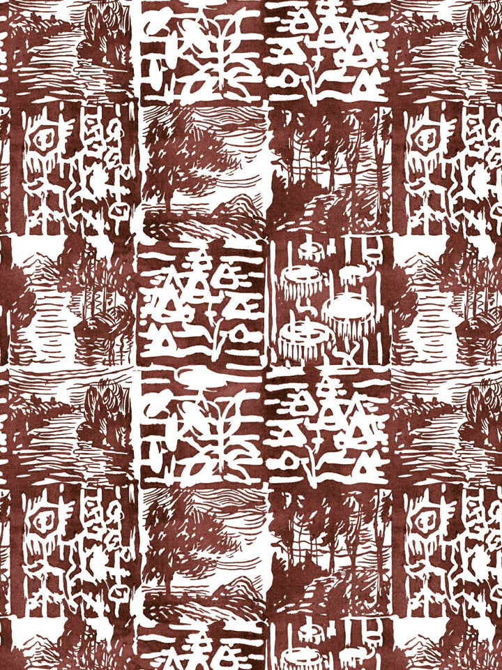 checkerboard-block-print-wallpaper-chris-benz-rust