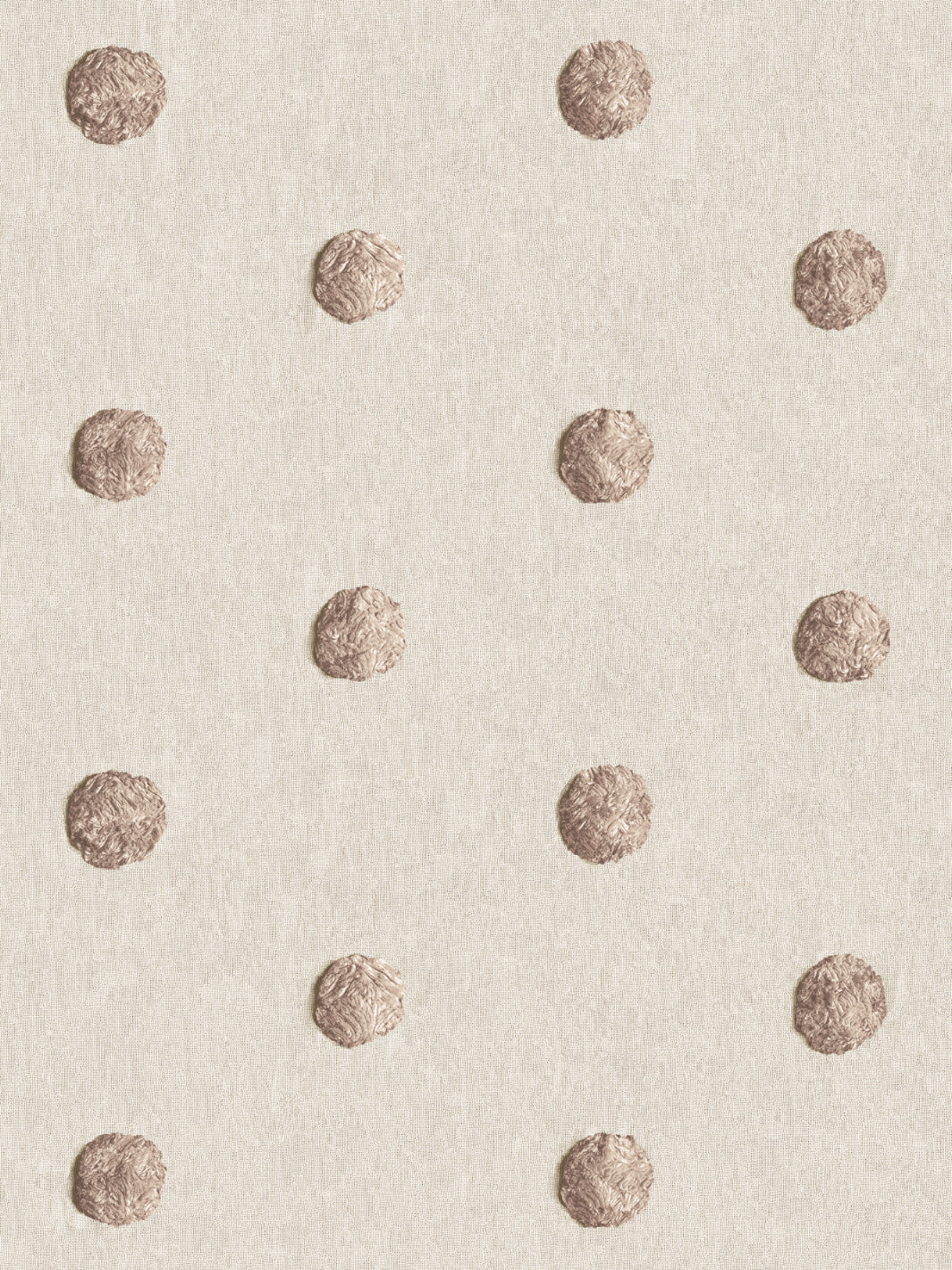 chenille dots large wallpaper chris benz latte