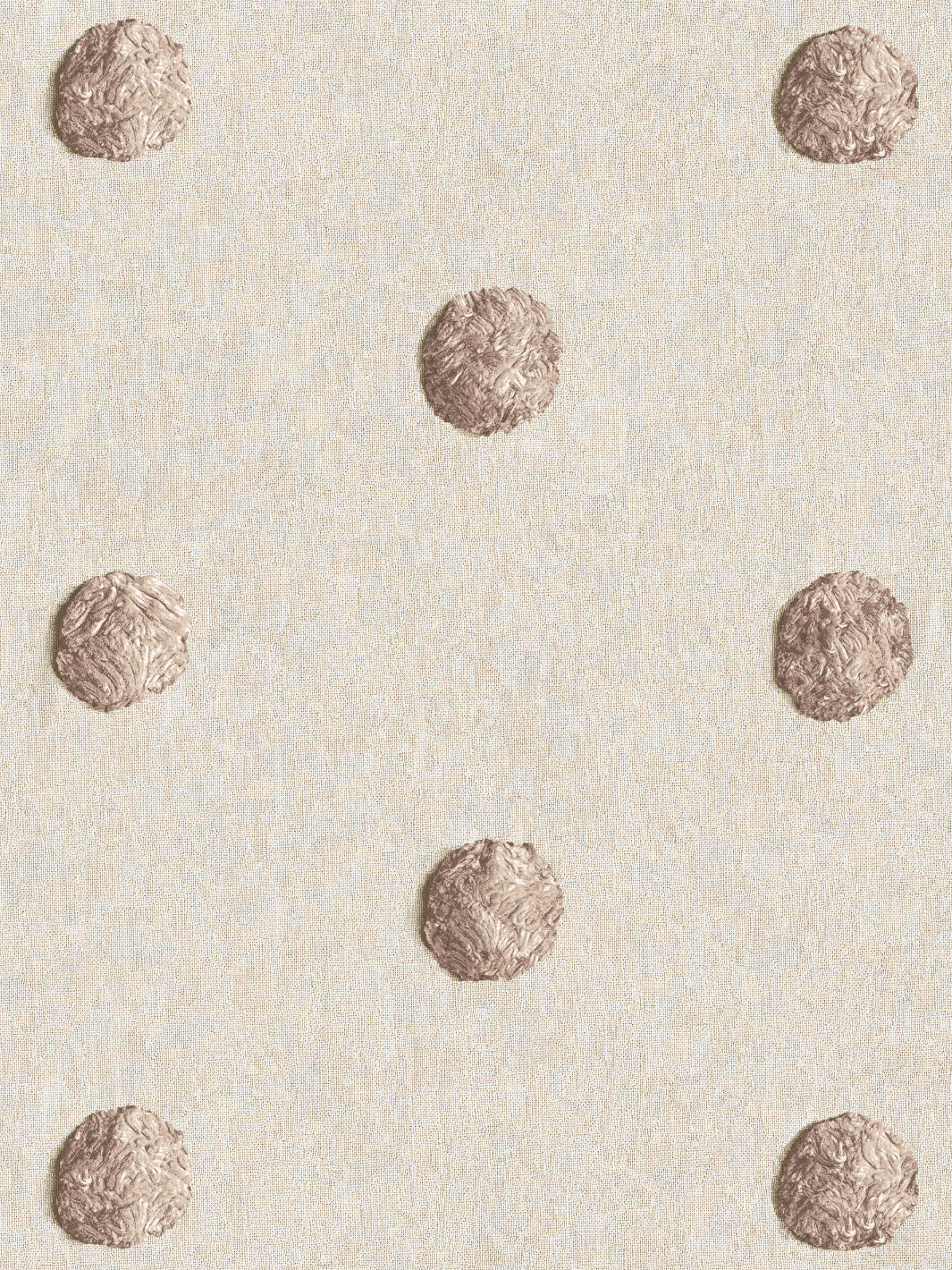 chenille dots large wallpaper chris benz latte