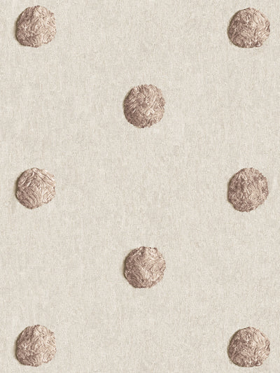 chenille dots large wallpaper chris benz latte