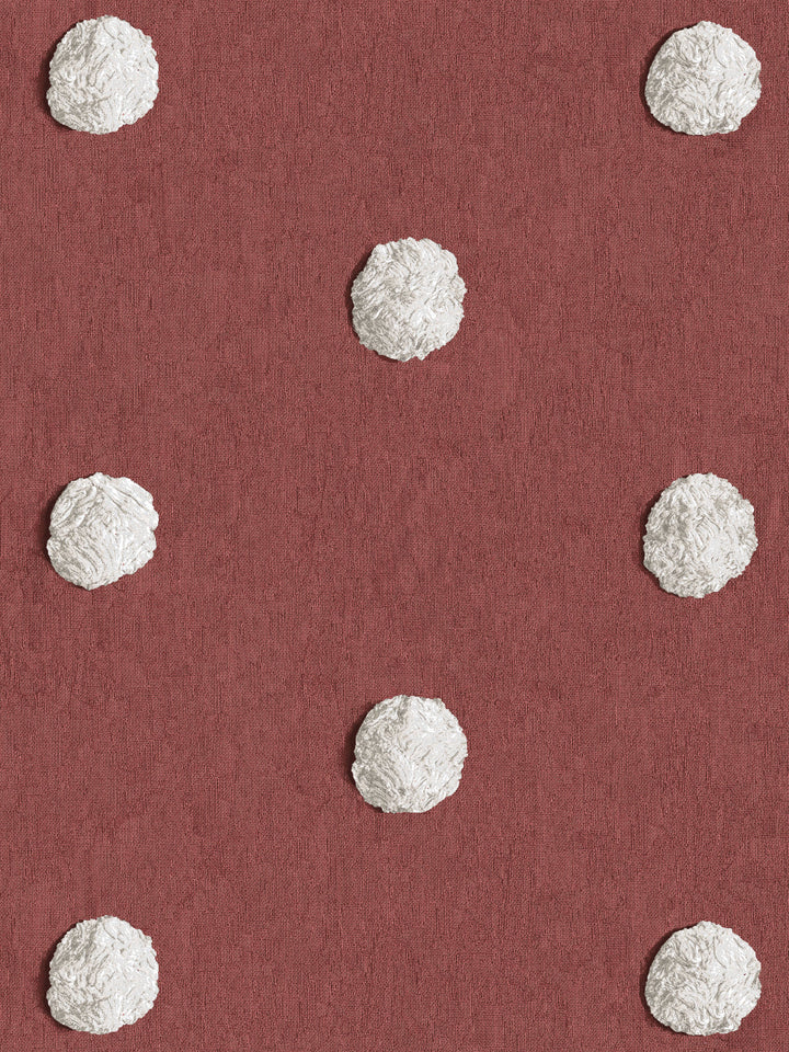 chenille-dots-large-wallpaper-chris-benz-red