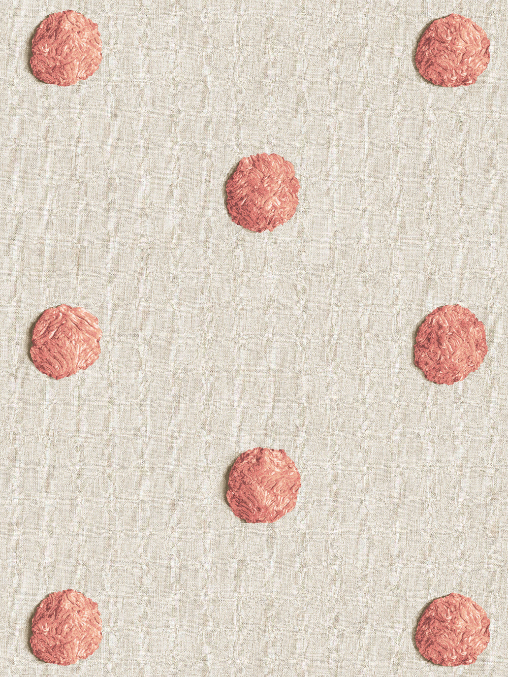 chenille-dots-large-wallpaper-chris-benz-salmon