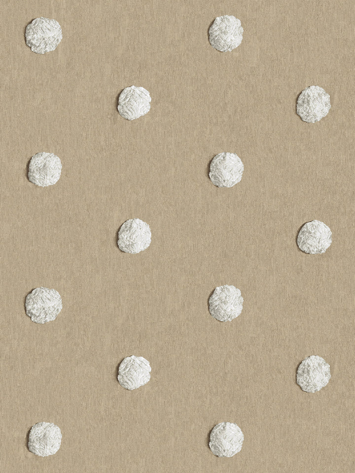 chenille-dots-large-wallpaper-chris-benz-white-on-taupe
