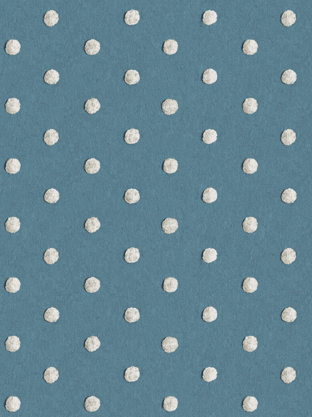 chenille dots small wallpaper chris benz deep blue