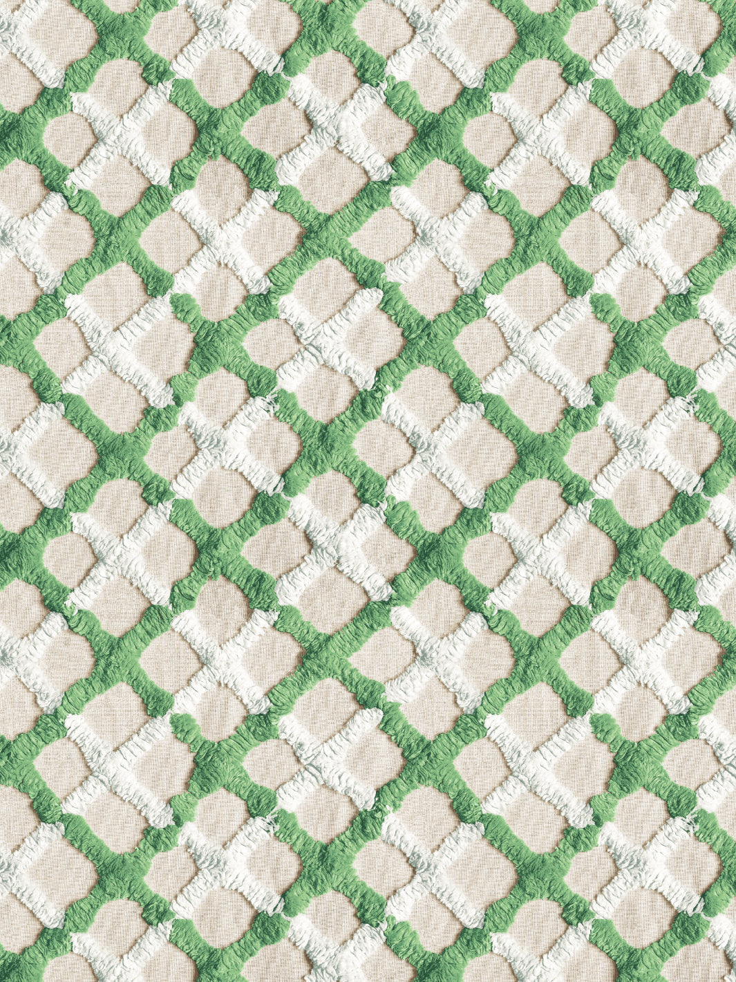 chenille quilt wallpaper chris benz green