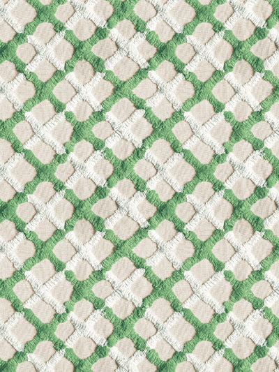 'Chenille Quilt' Wallpaper by Chris Benz - Green