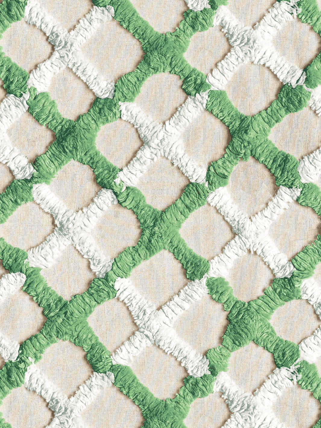 chenille quilt wallpaper chris benz green