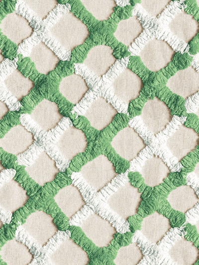 'Chenille Quilt' Wallpaper by Chris Benz - Green