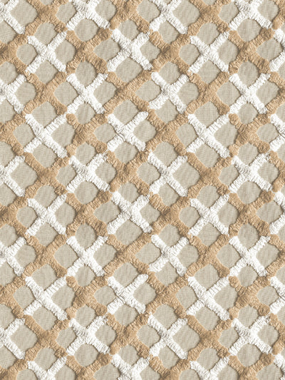 'Chenille Quilt' Wallpaper by Chris Benz - Taupe