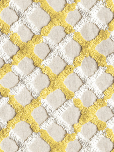 chenille quilt wallpaper chris benz yellow