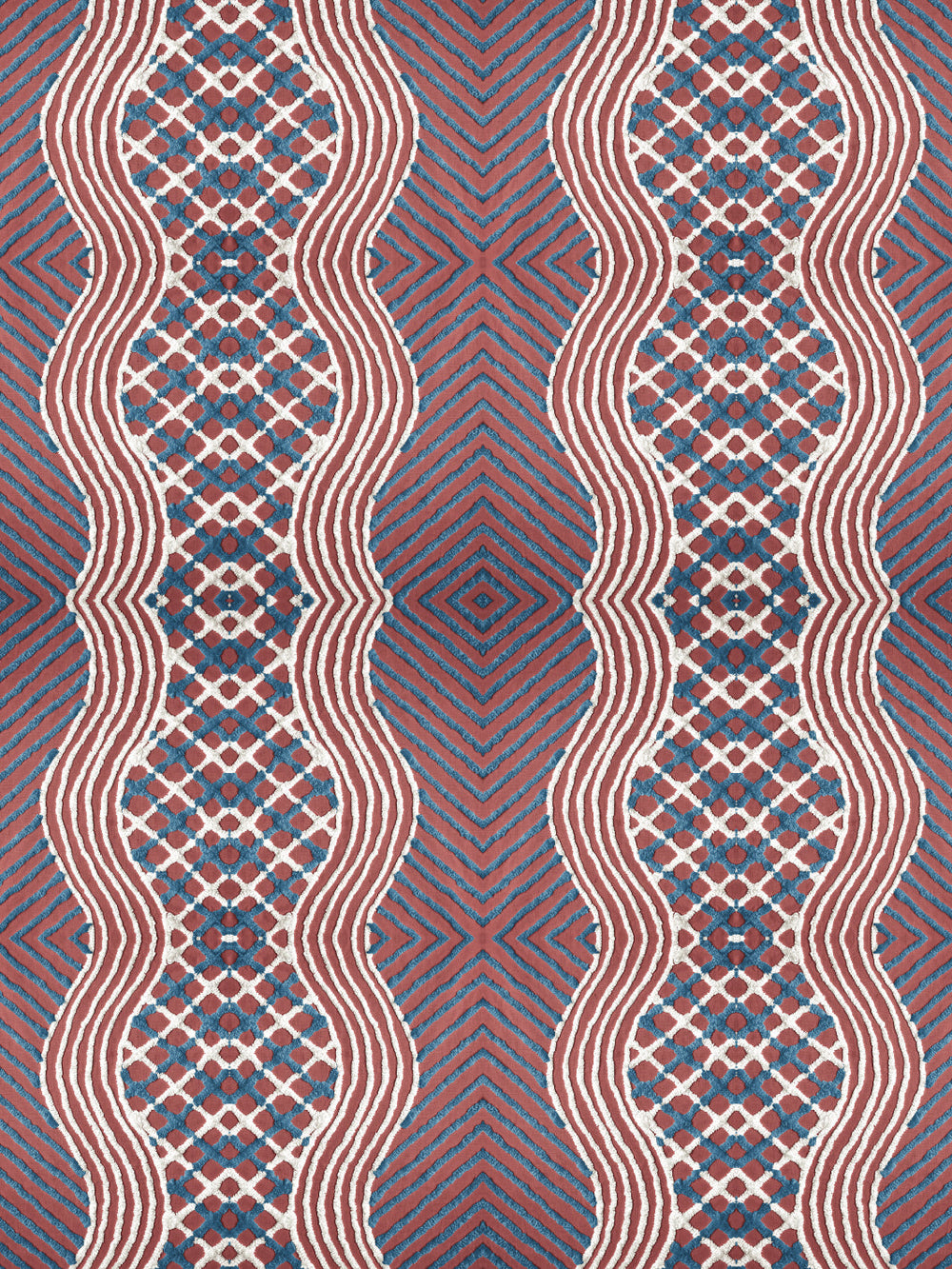 chenille-stripe-wallpaper-chris-benz-red-white-blue