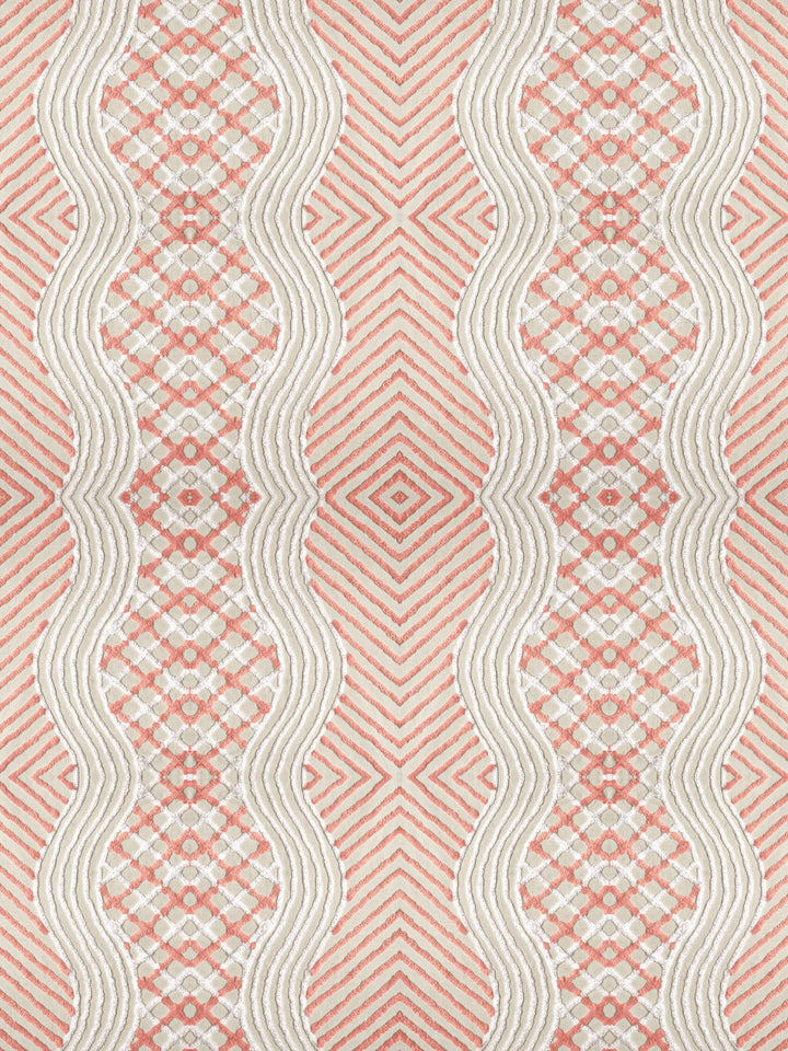 chenille-stripe-wallpaper-chris-benz-salmon
