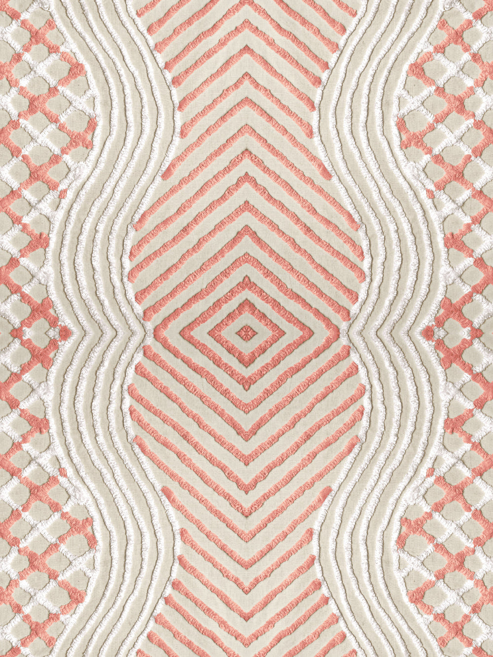 chenille-stripe-wallpaper-chris-benz-salmon
