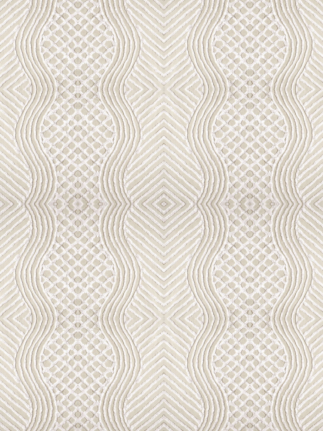chenille stripe wallpaper chris benz white