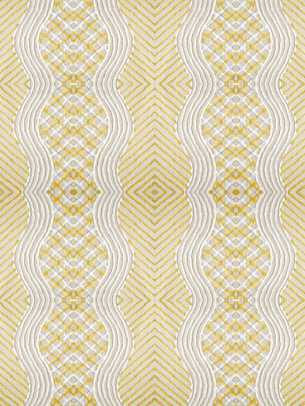 chenille-stripe-wallpaper-chris-benz-yellow