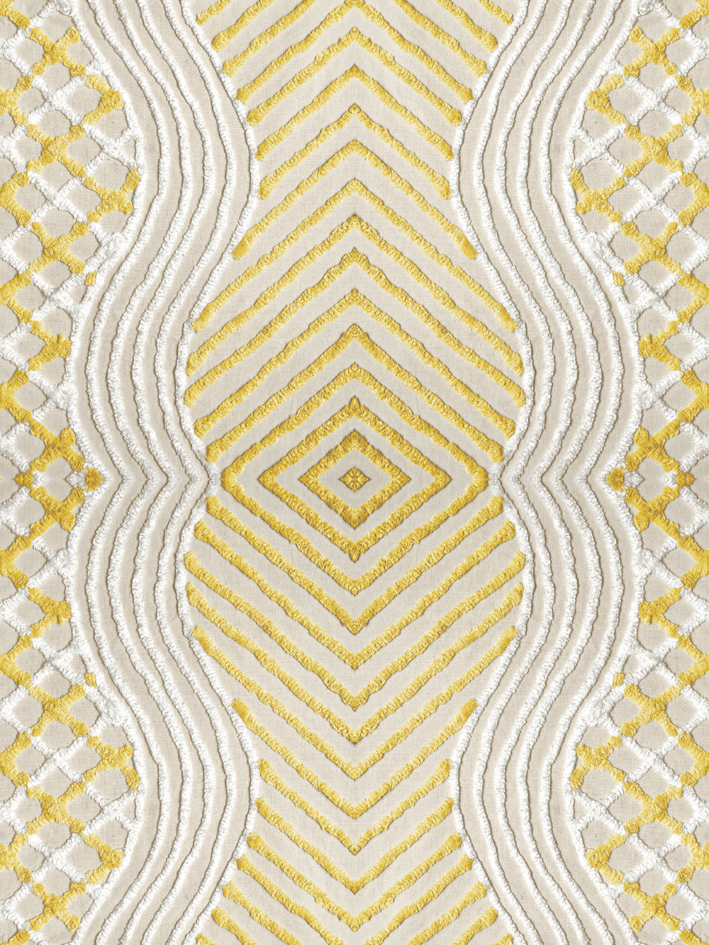 chenille-stripe-wallpaper-chris-benz-yellow