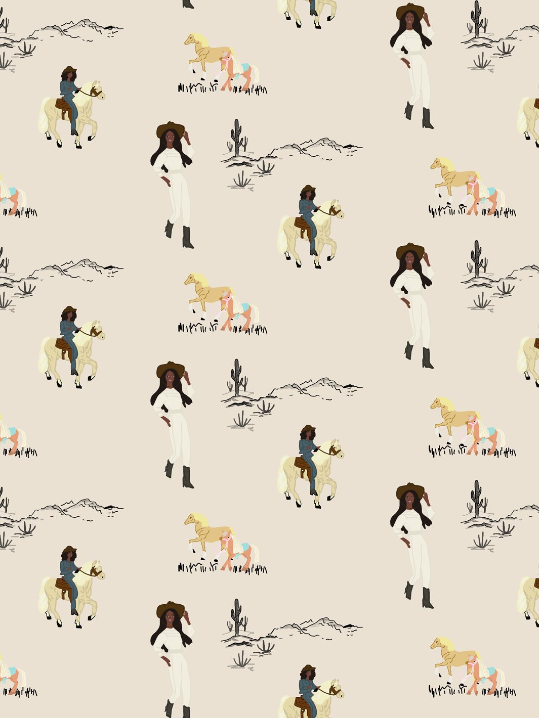 christie on the ranch wallpaper by barbie adobe