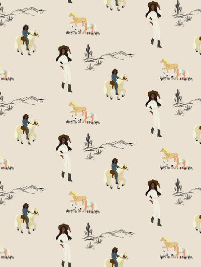 christie on the ranch wallpaper by barbie adobe