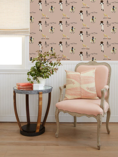 christie on the ranch wallpaper by barbie clay