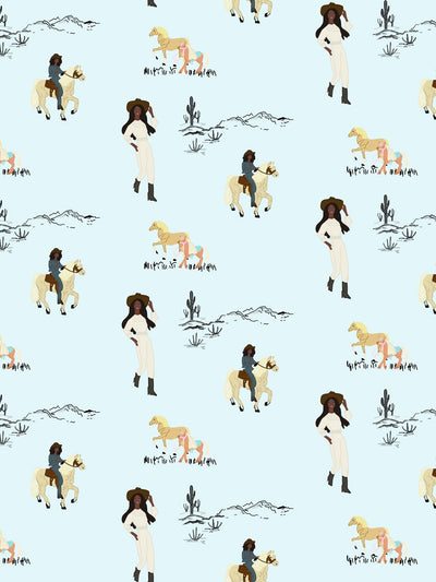 'Christie™ On The Ranch' Wallpaper by Barbie™ - Sky