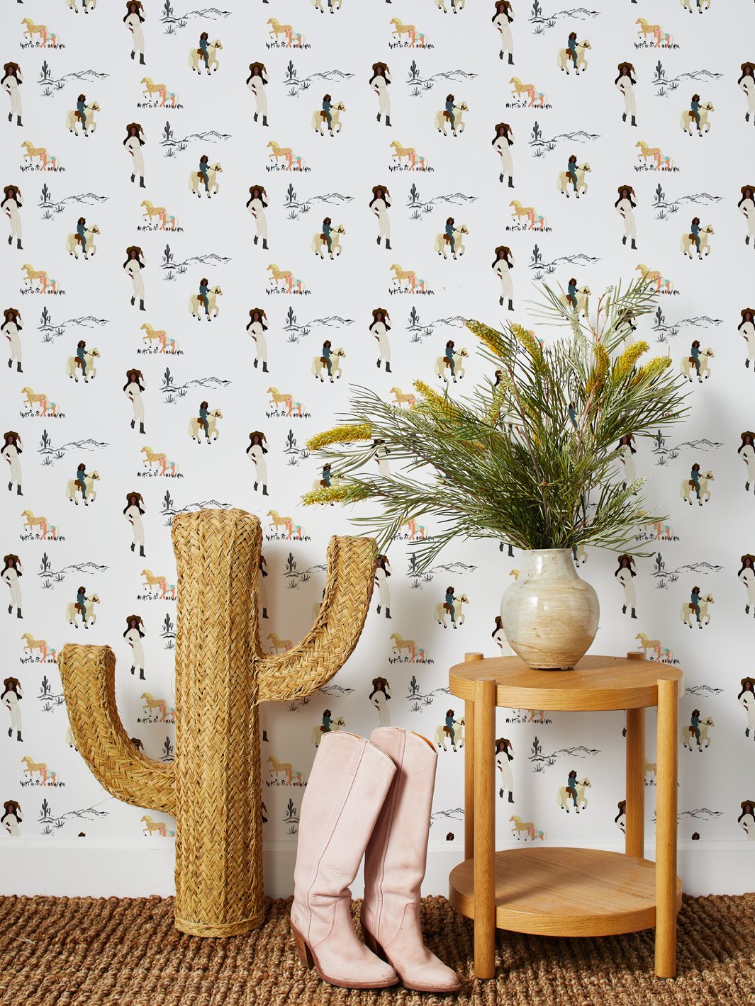 christie on the ranch wallpaper by barbie white
