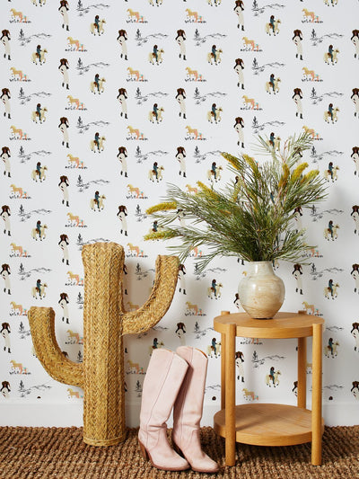 christie on the ranch wallpaper by barbie white