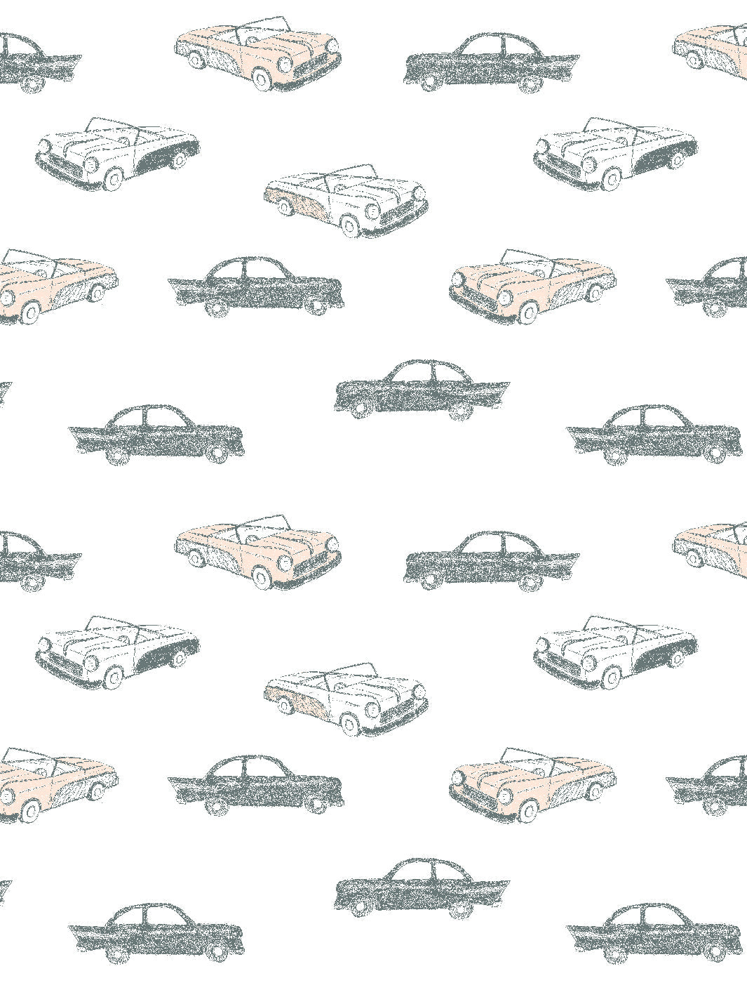 classic-cars-wallpaper-by-tea-collection-peach