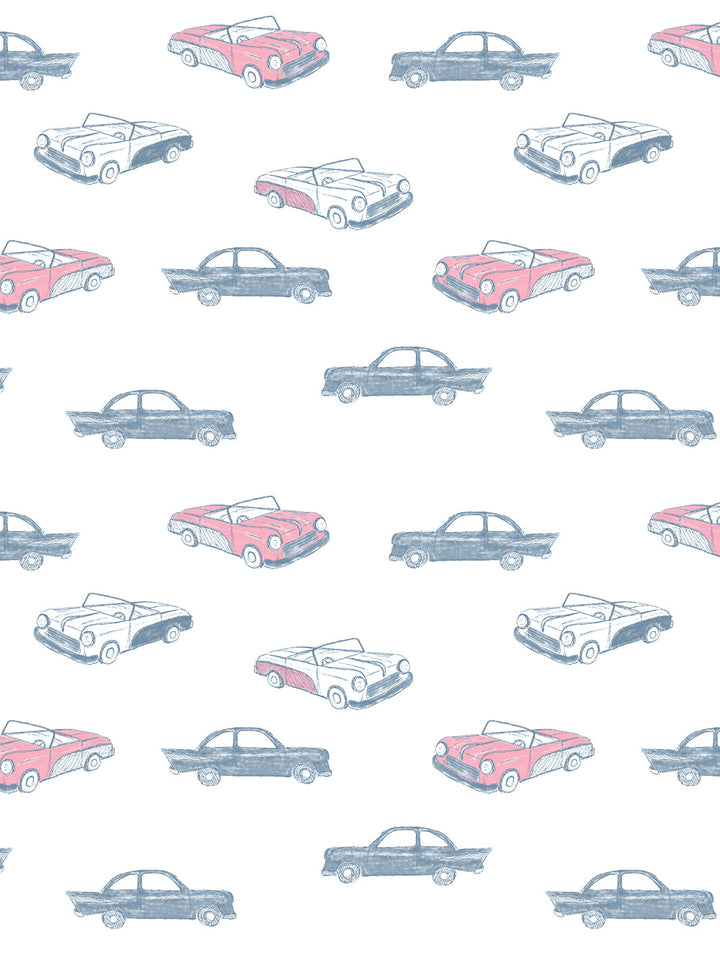 classic-cars-wallpaper-by-tea-collection-blue-pink