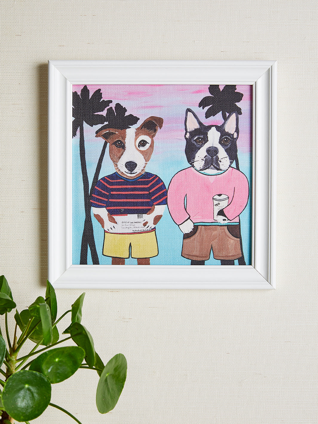 'Parking Ticket And A Latte' by Carly Beck Art Print