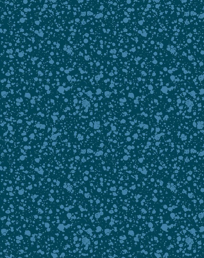 'Corner Deli' Wallpaper by Chris Benz - Deep Blue