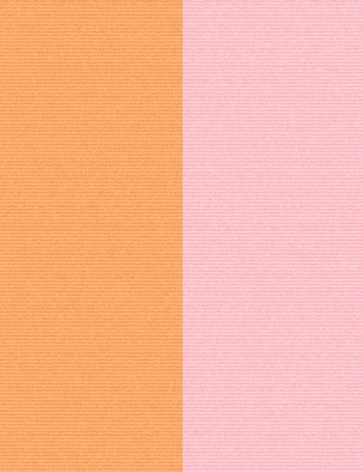 'Cross The Line' Wallpaper by Wallshoppe - Creamsicle / Pink