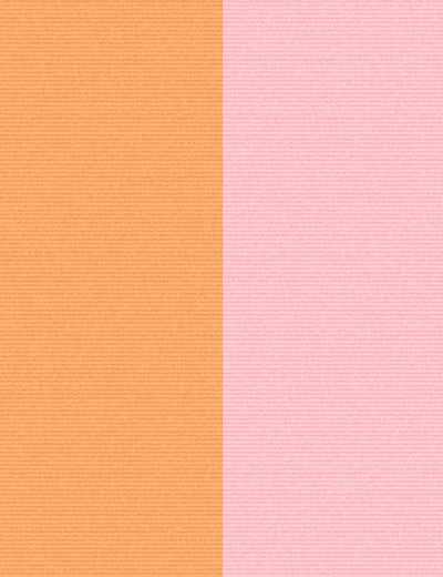 'Cross The Line' Wallpaper by Wallshoppe - Creamsicle / Pink