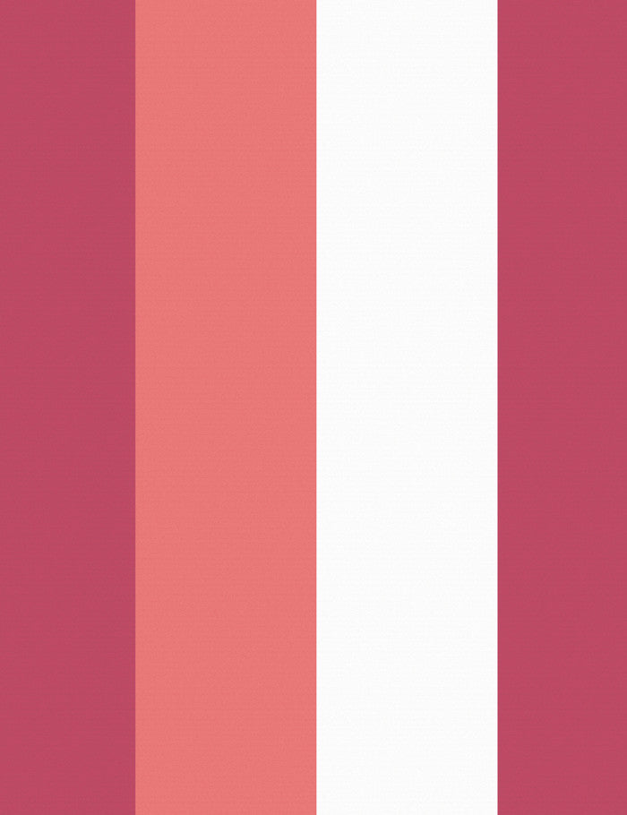 'Cross The Line' Wallpaper by Wallshoppe - Watermelon / Rose