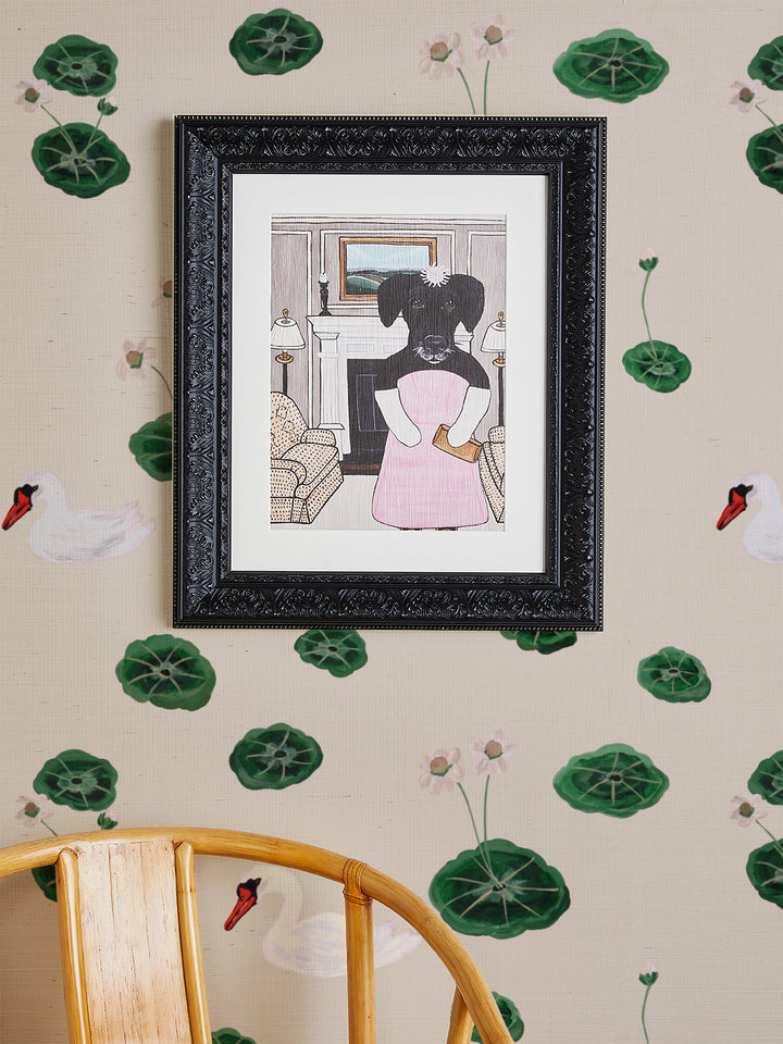 'Daisy as Jackie O.' by Carly Beck Art Print