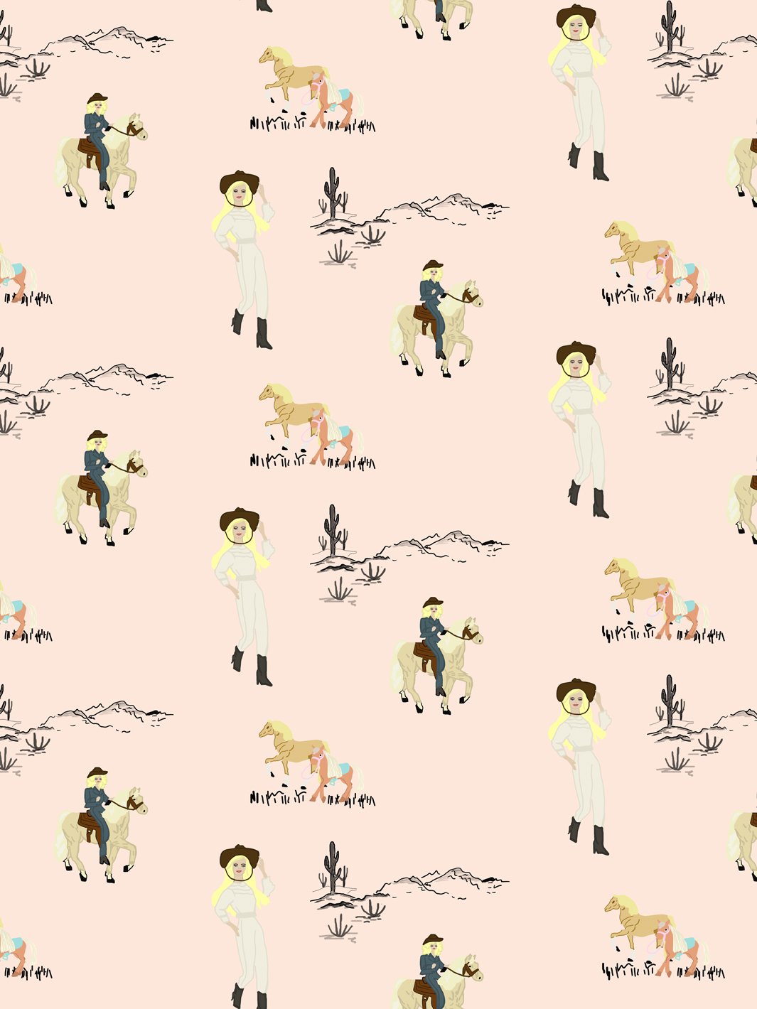 dallas barbie wallpaper by barbie peach