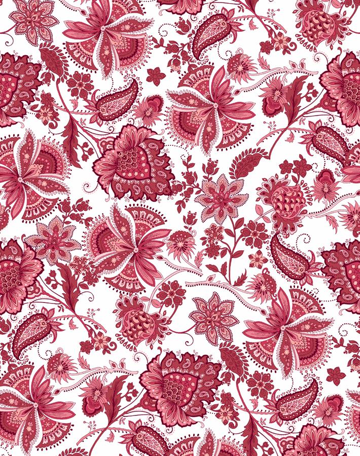 'Darling Nikki' Wallpaper by Wallshoppe - Red