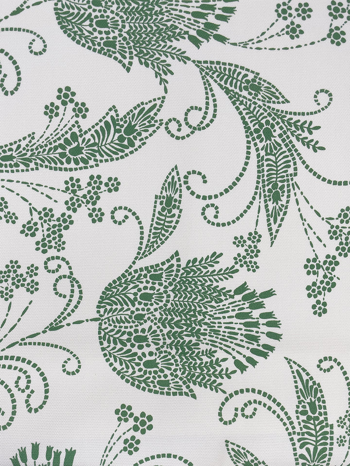 fabric by the yard dear prudence aloe on hopsack
