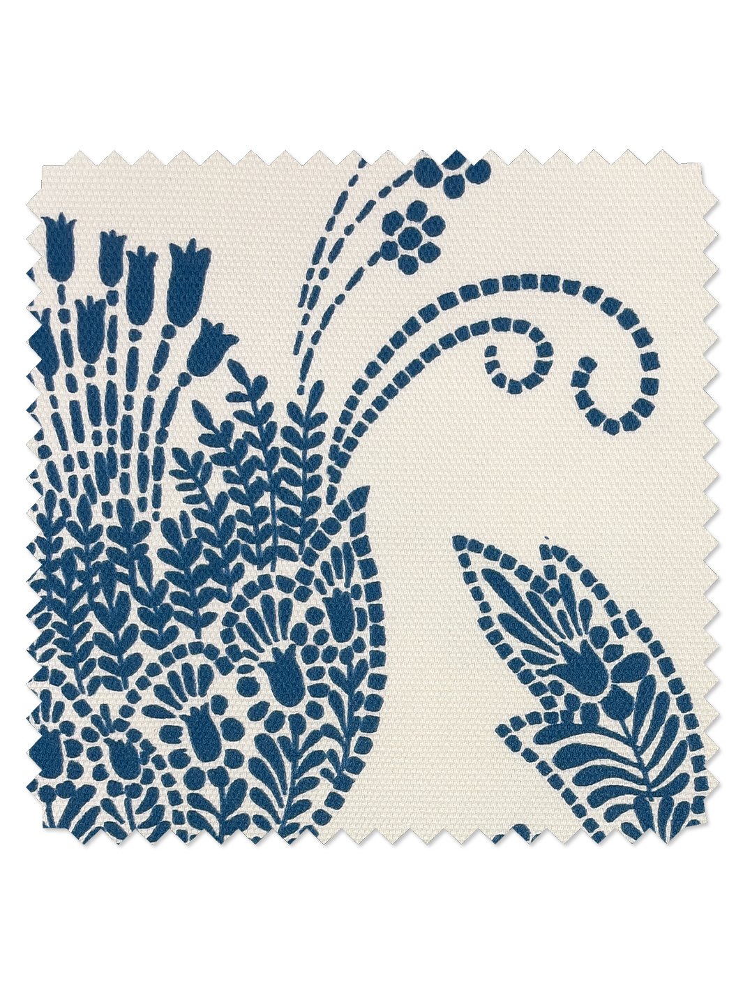 fabric by the yard dear prudence cadet blue on linen
