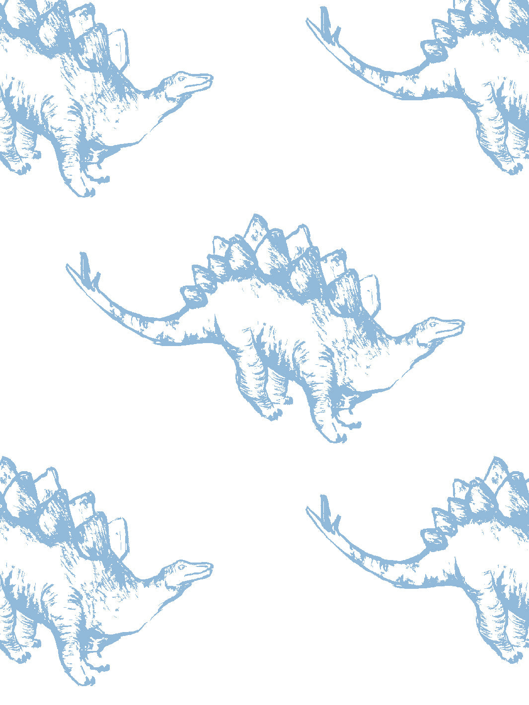dinos wallpaper by tea collection cornflower