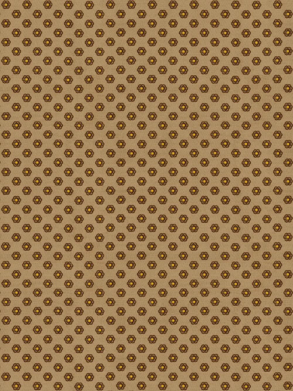 ditsy-flower-wallpaper-chris-benz-gold-on-brown
