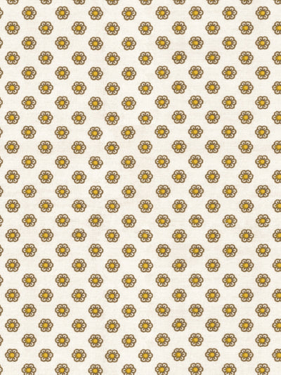ditsy flower wallpaper chris benz gold