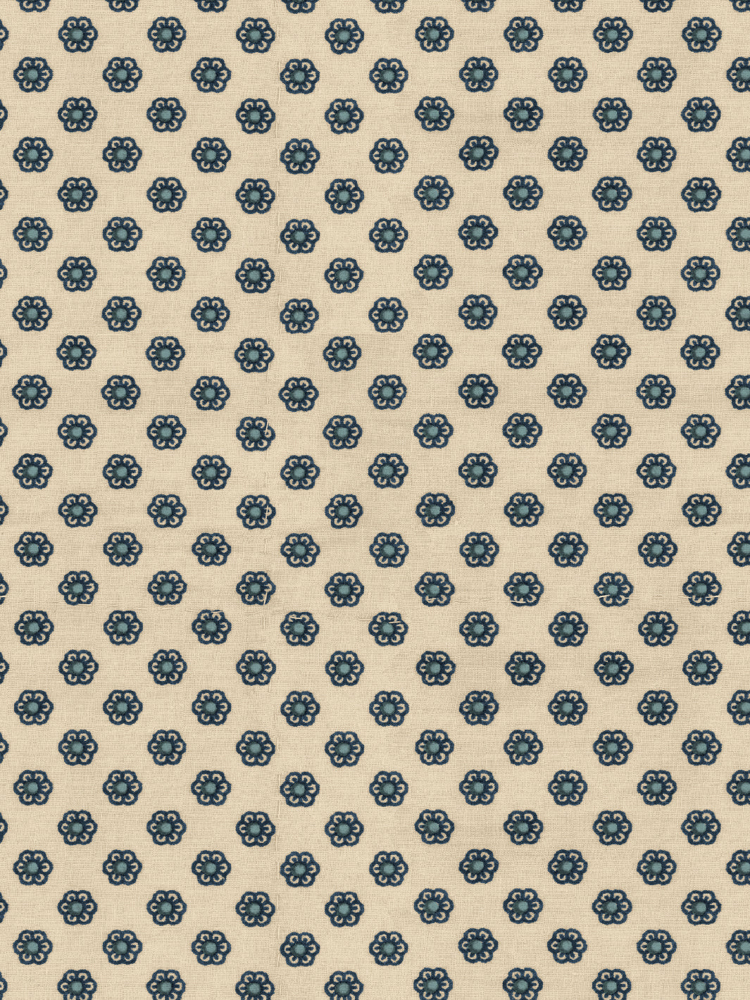 'Ditsy Flower' Wallpaper by Chris Benz - Navy